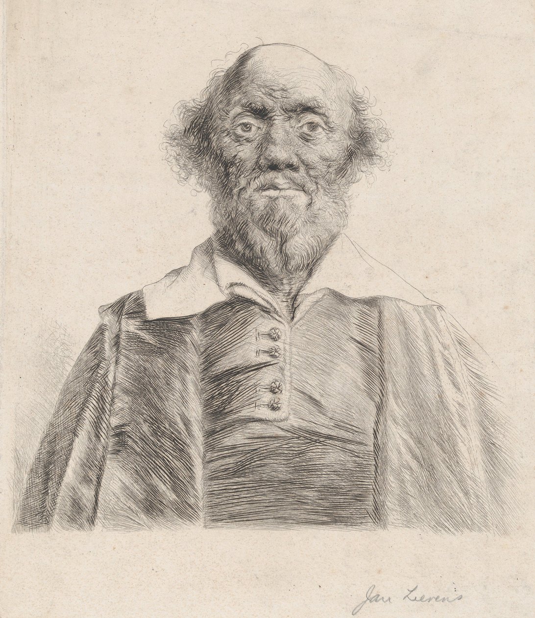Retrato de Robert South, meados do século XVII. de Jan Lievens