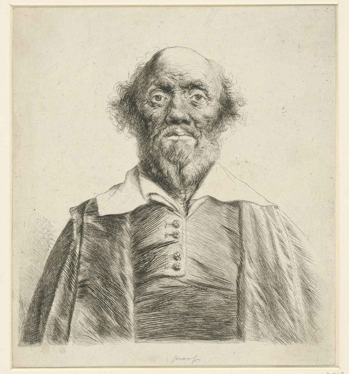 Retrato de um homem idoso de Jan Lievens