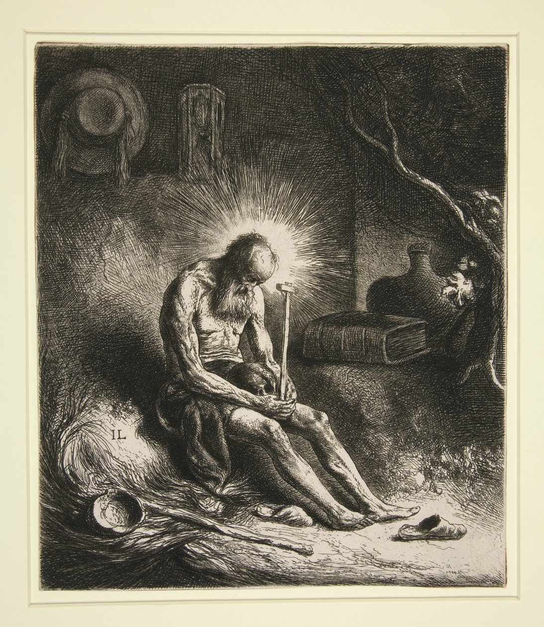 São Jerónimo penitente de Jan Lievens