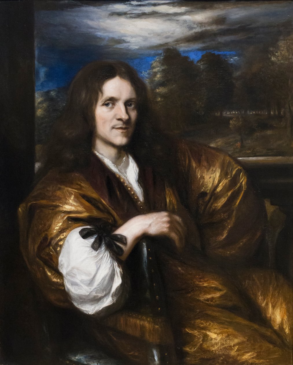 Autorretrato, início da década de 1650 (óleo sobre tela) de Jan Lievensz.