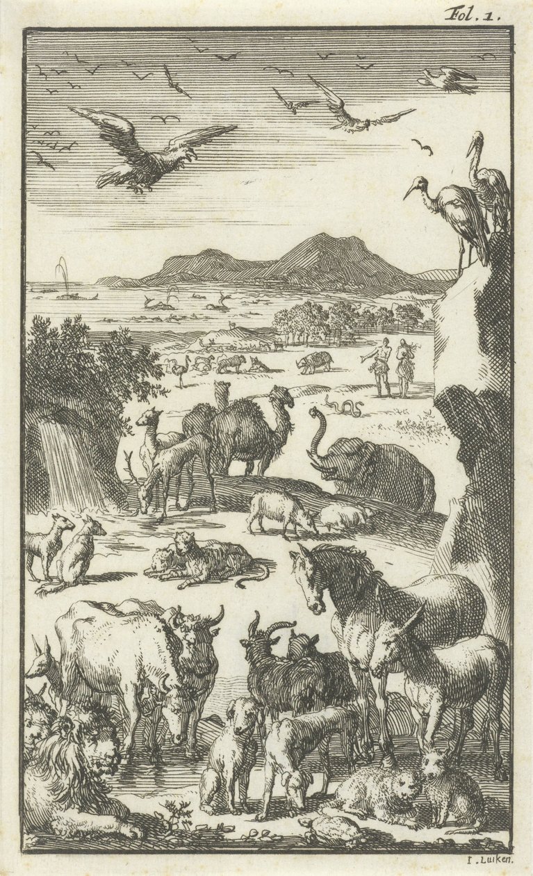 A criatura de Jan Luyken