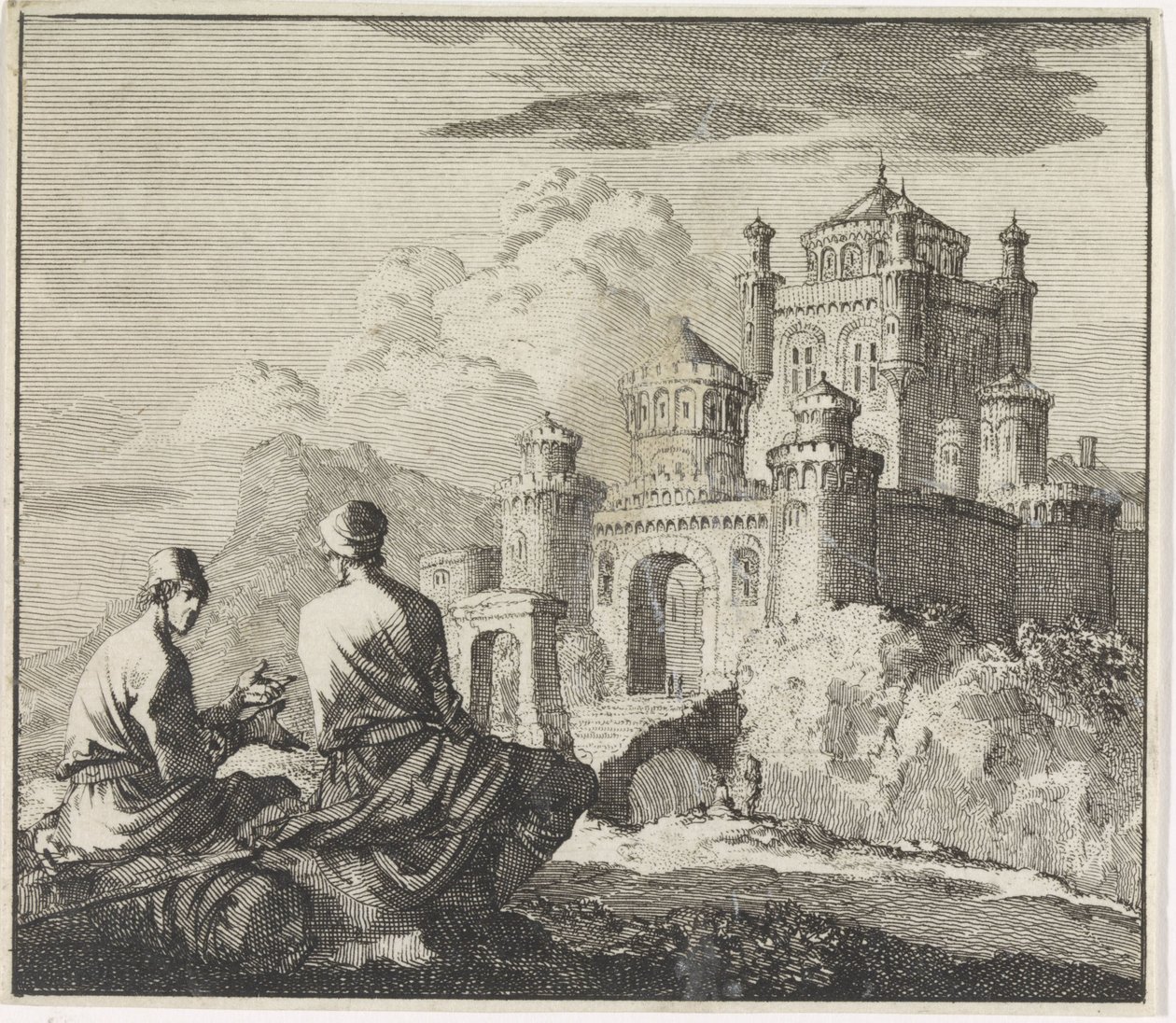 Emblema: castelo de Jan Luyken