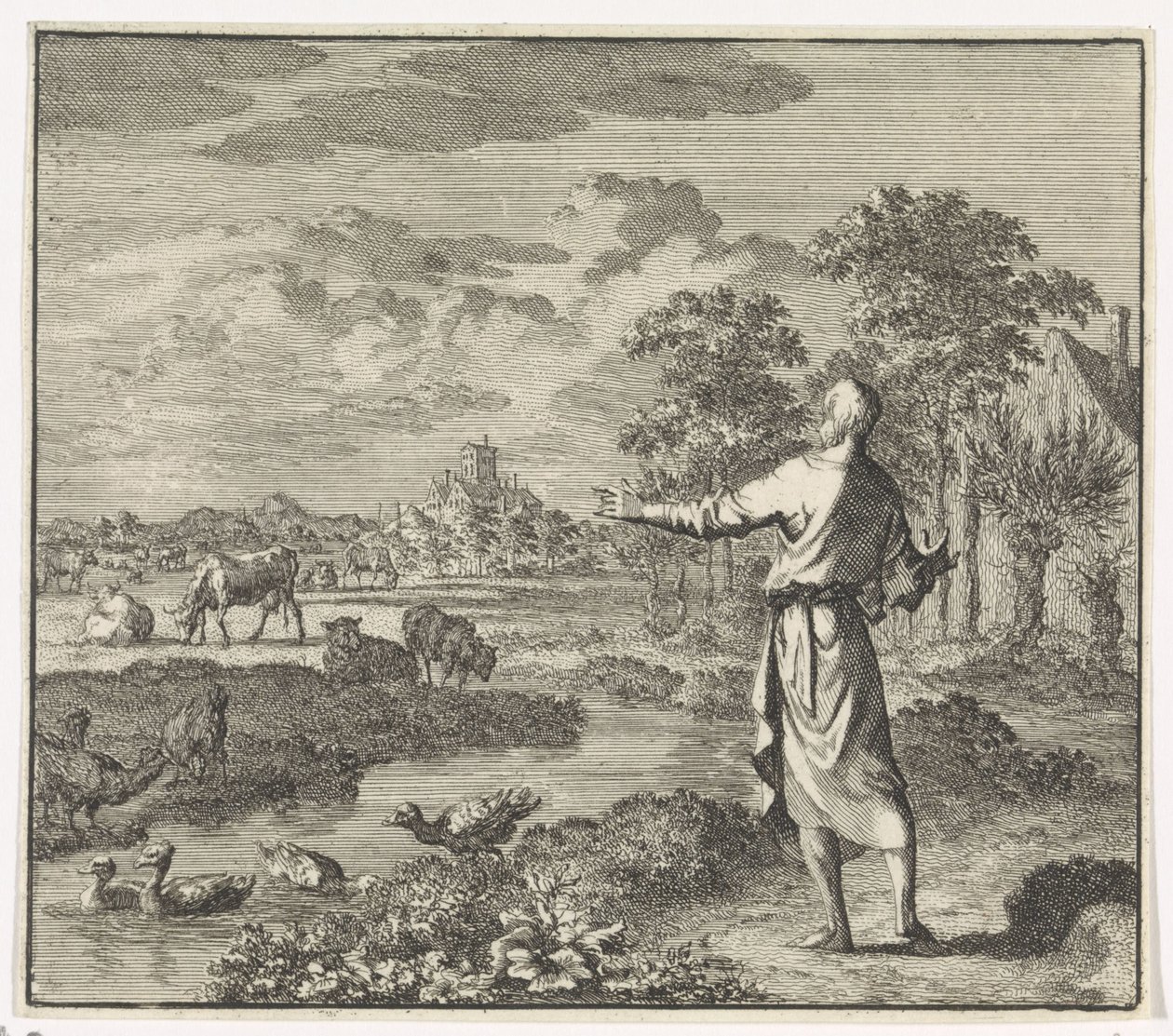 Emblema: prado
Paisagem com prado de Jan Luyken