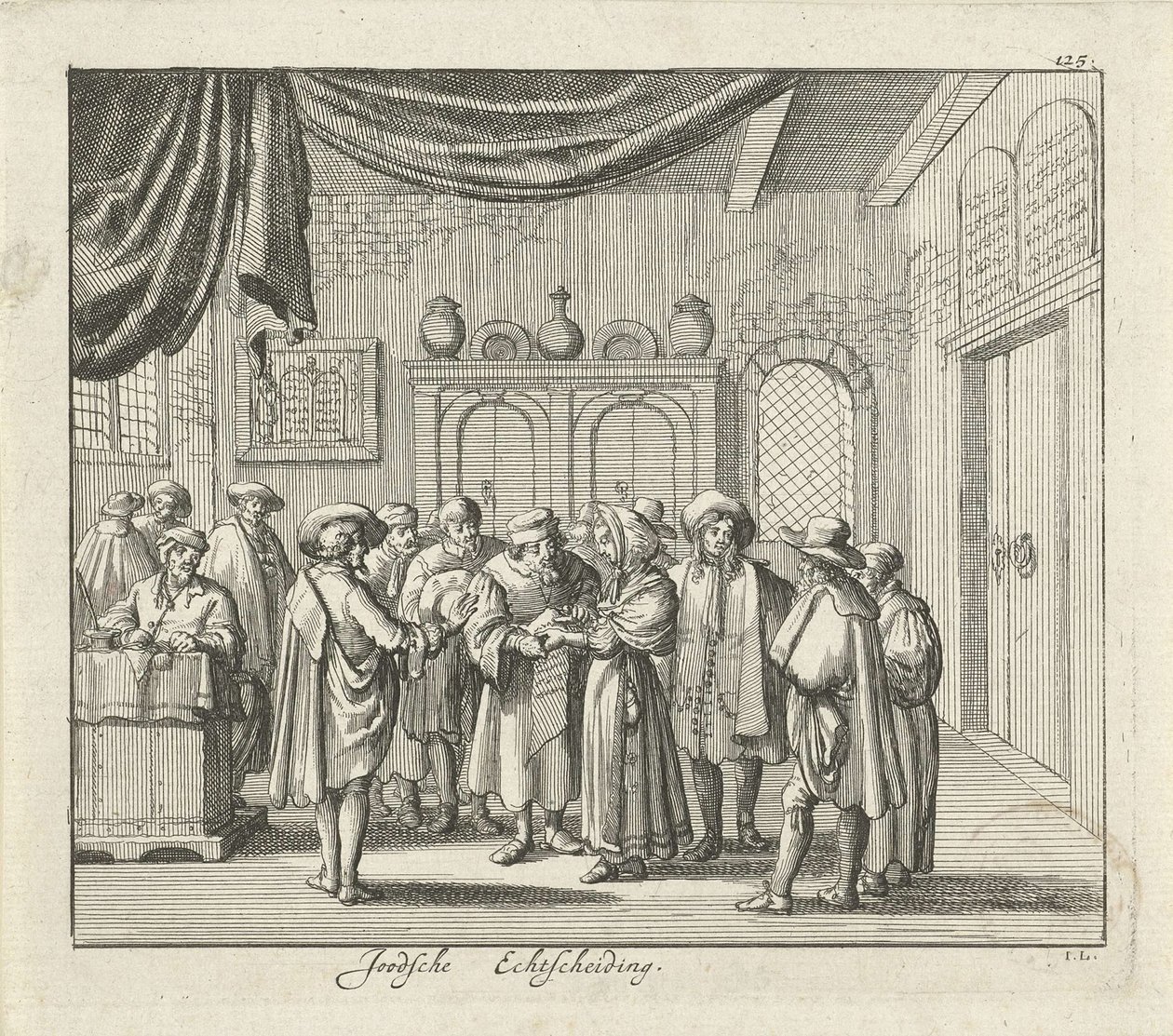Divórcio Judaico de Jan Luyken
