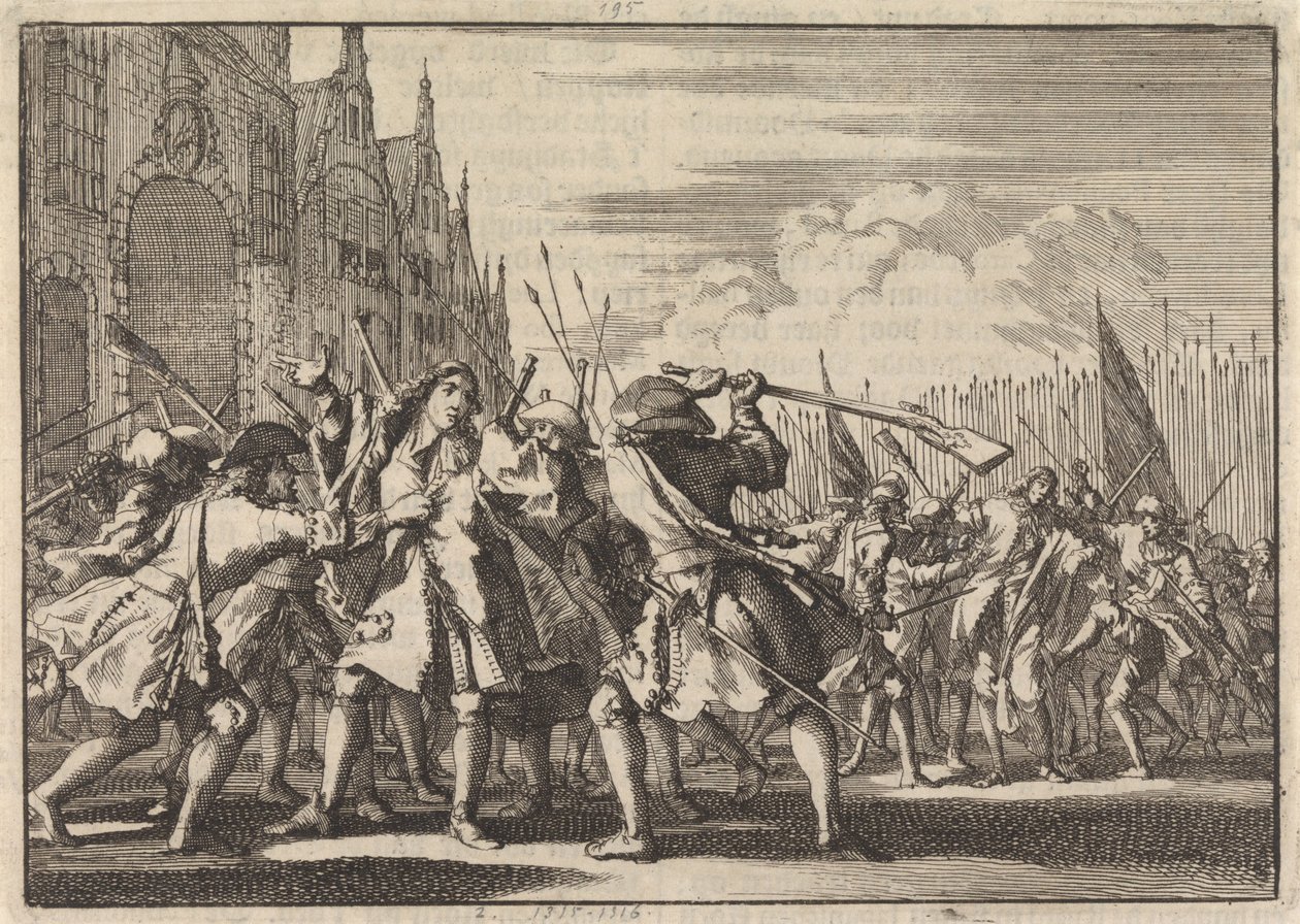 Assassinato dos irmãos De Witt, 1672 de Jan Luyken