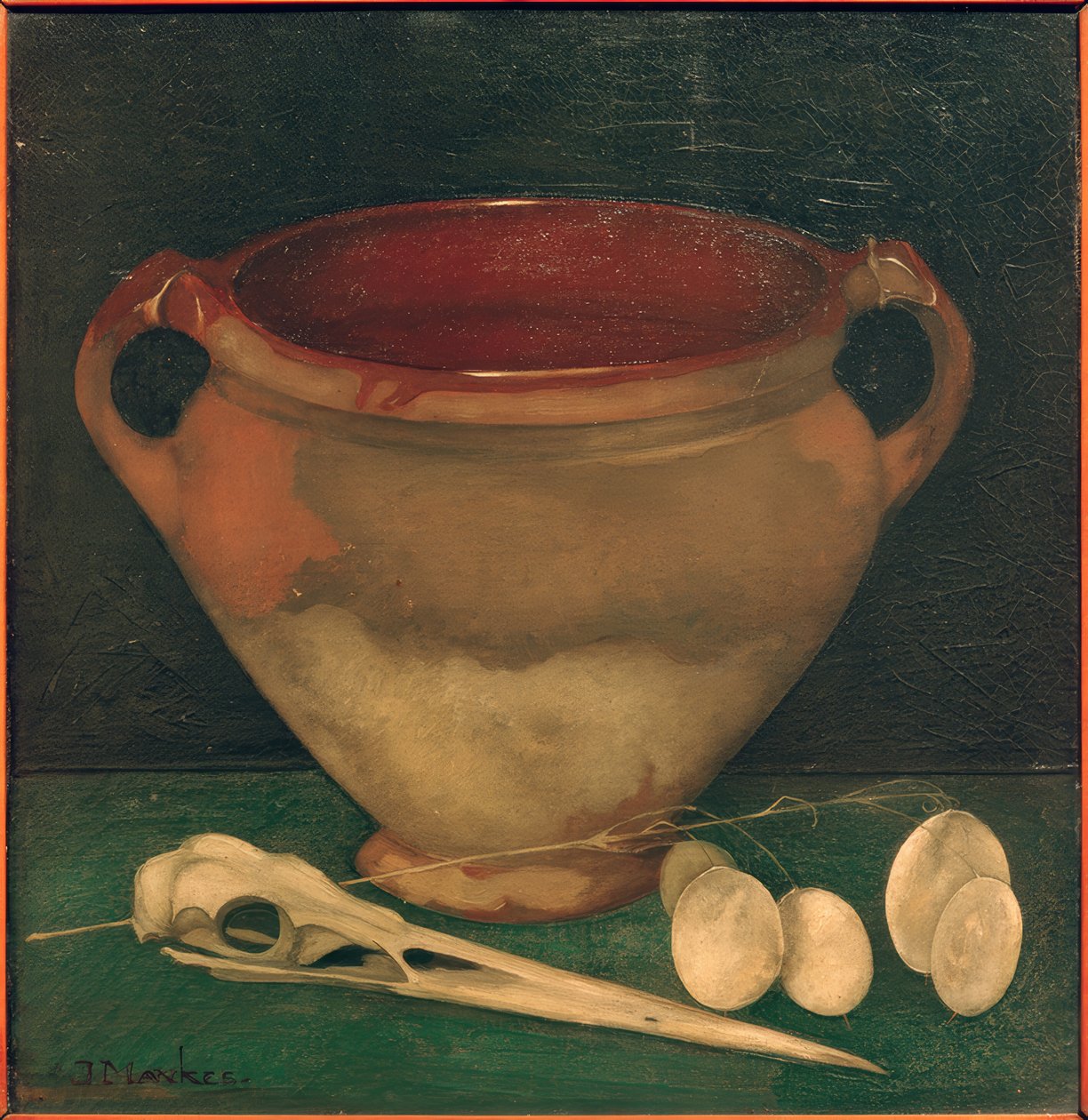 Pote de grés com bico de garça de Jan Mankes
