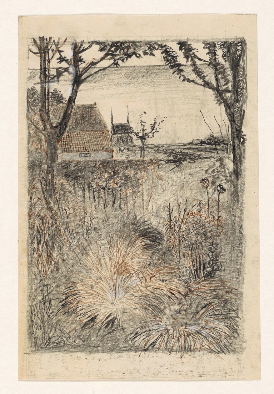 Jardim no Outono de Jan Mankes