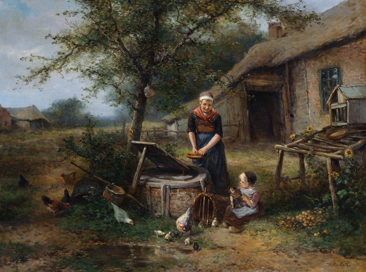 Felicidade no Pátio de Jan Mari Henri Ten Kate