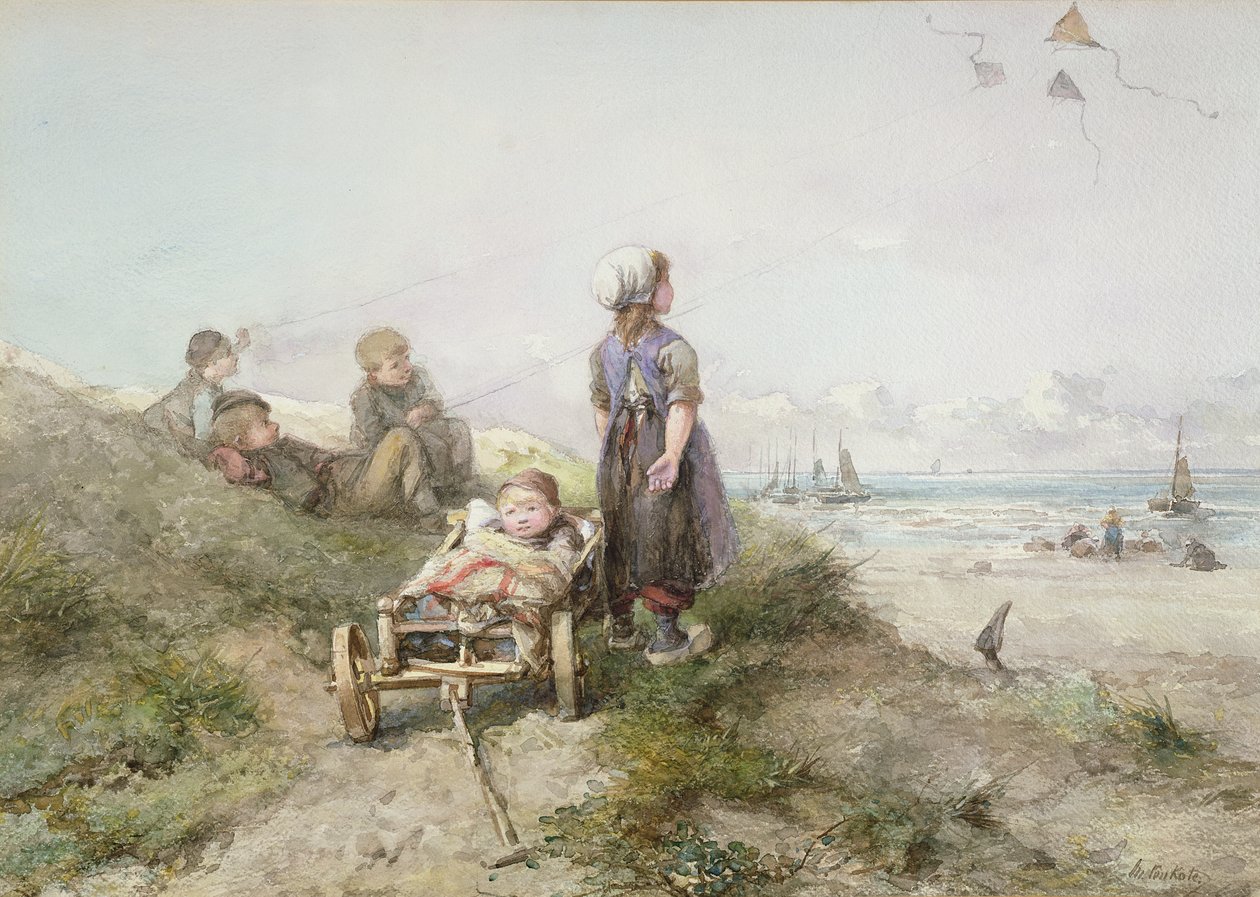 Empinar pipa de Jan Mari Henri Ten Kate