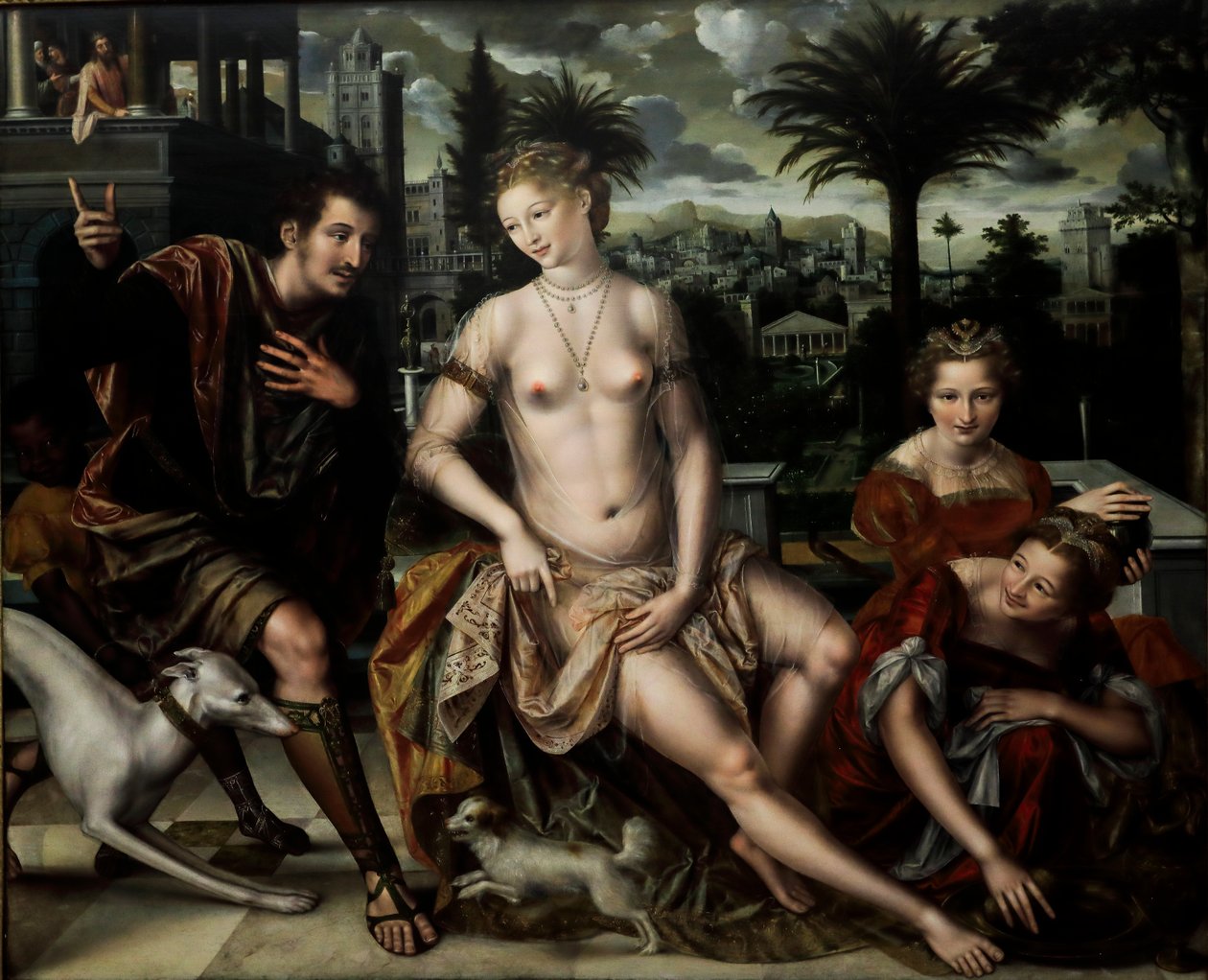 David e Betsabé de Jan Massys