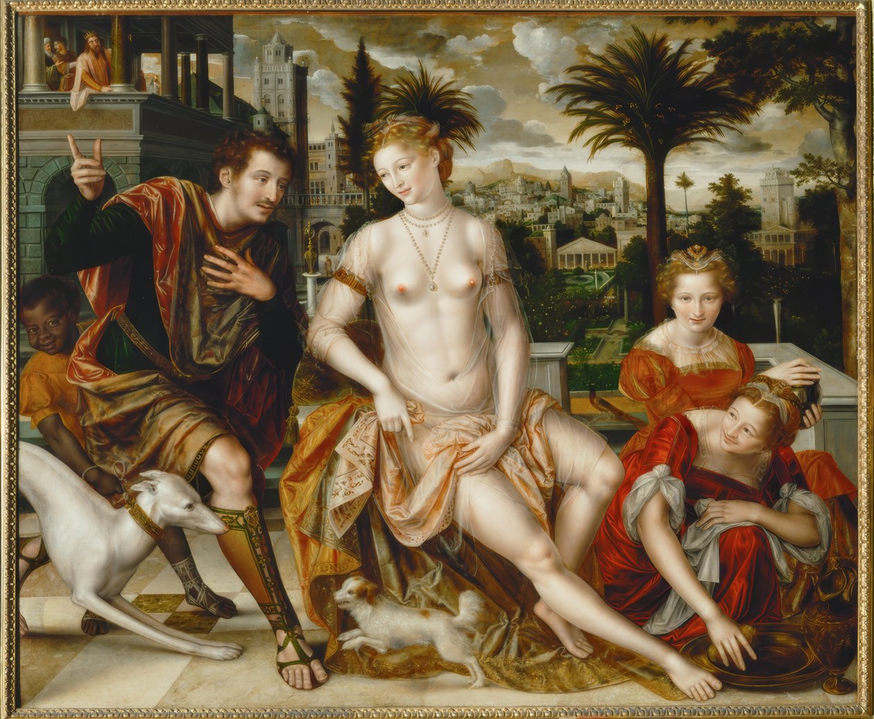 David e Bate-Seba de Jan Massys
