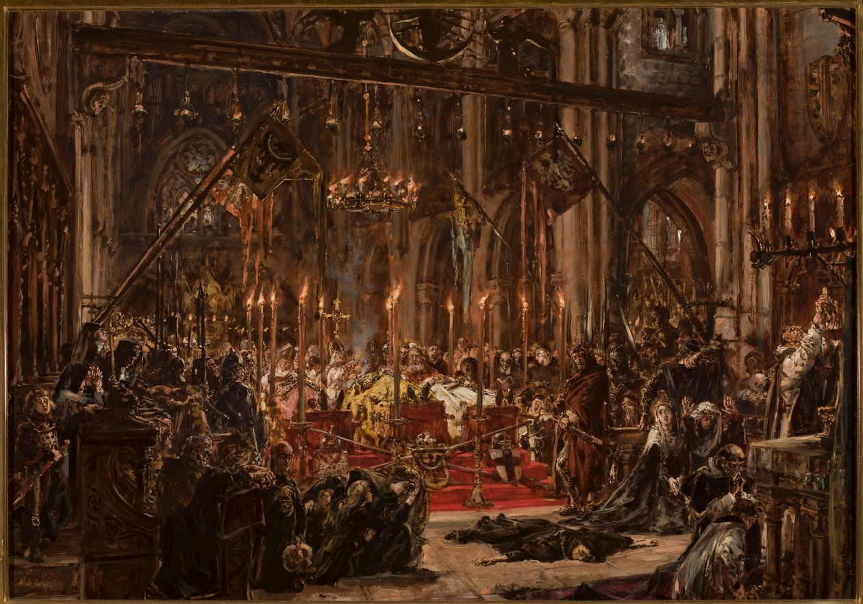 A derrota de Legnica. O renascimento. Ano de 1241 de Jan Matejko