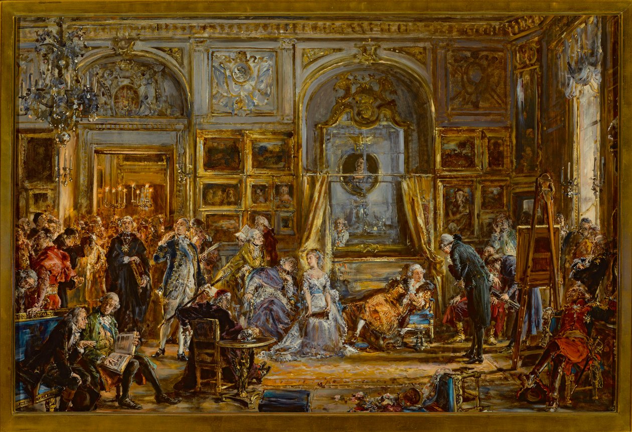 Constituição de 3 de maio. Sejm de Quatro Anos. Comissão de Educação. Partilha. Ano de 1795 de Jan Matejko