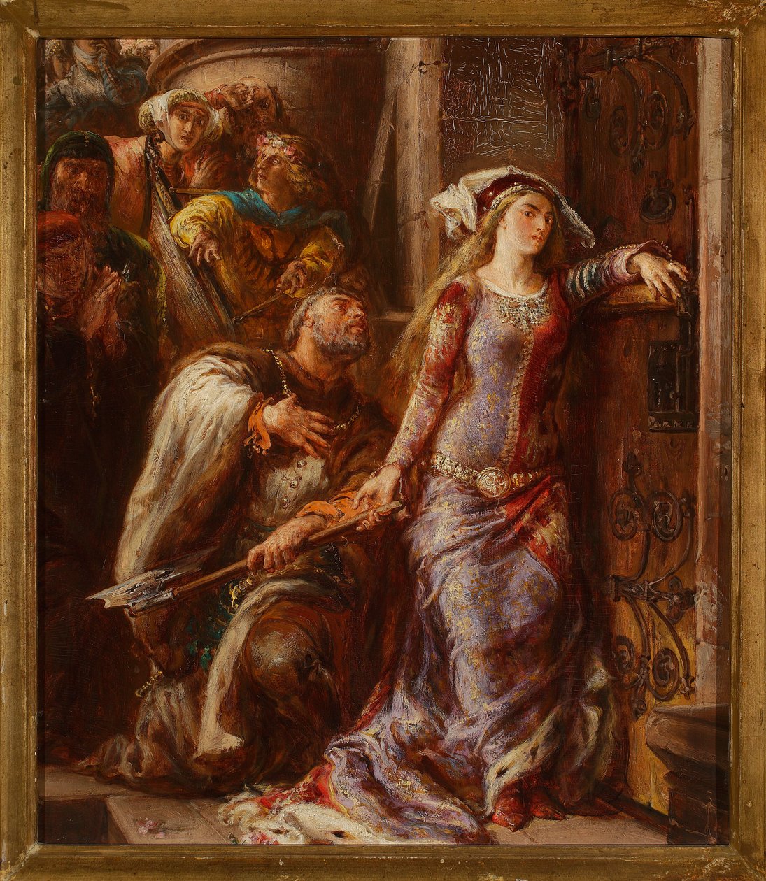 A rainha Jadwiga e Dymitr de Goraj de Jan Matejko