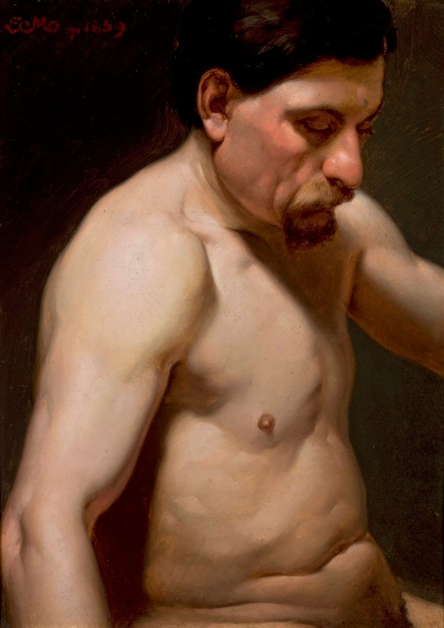 Polaco: Homem semi-nu de Jan Matejko