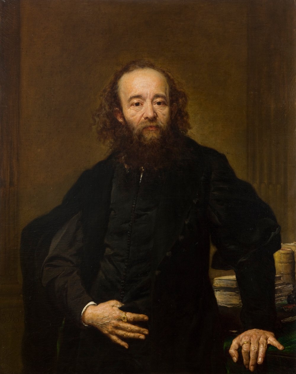 Retrato de Leonard Serafiński de Jan Matejko