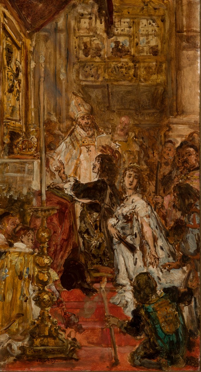 Os casamentos de João Casimiro de Jan Matejko