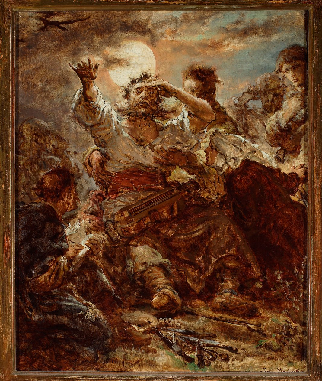 Esboço para a pintura «Wernyhora» de Jan Matejko
