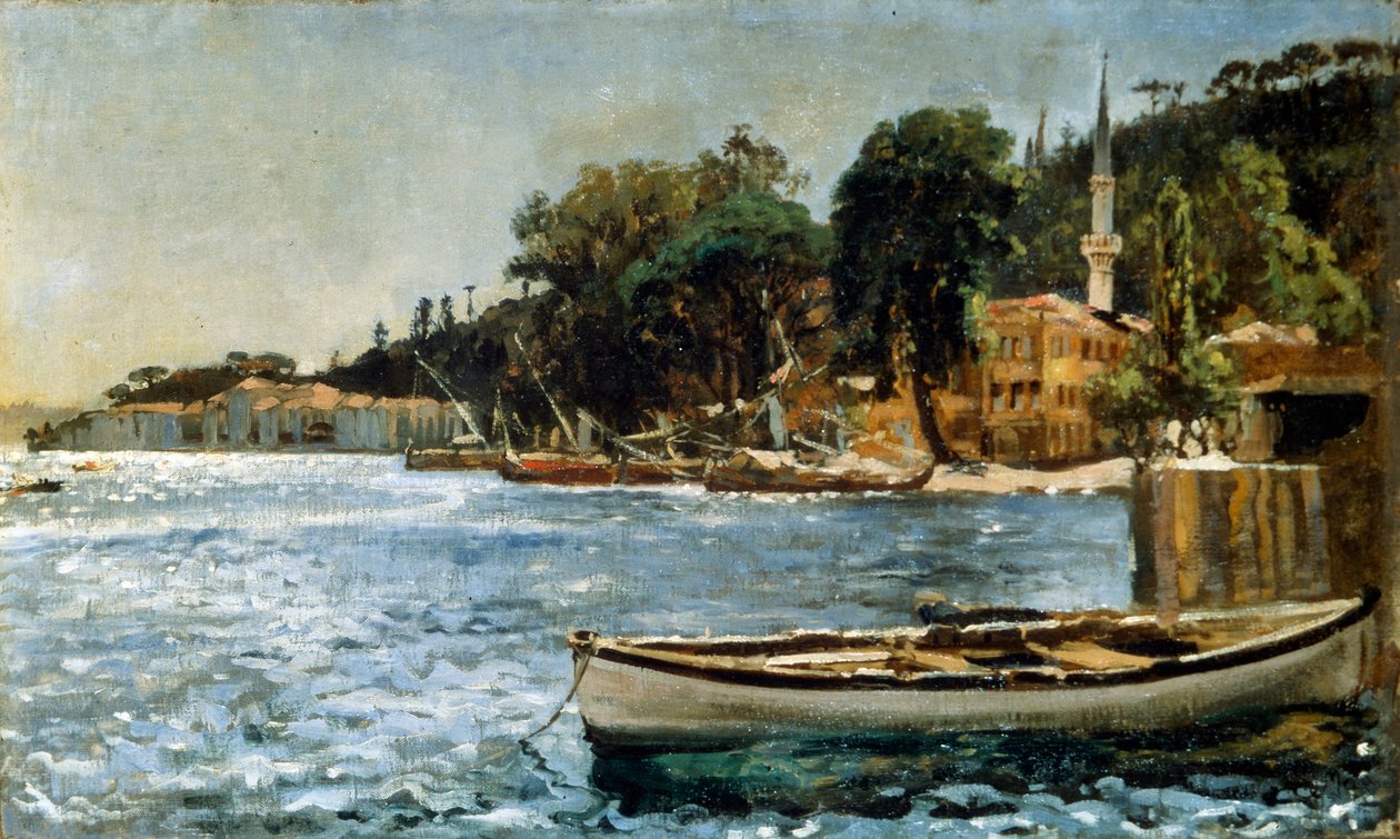Vista de Bebek perto de Constantinopla, 1872. de Jan Alojzy Matejko