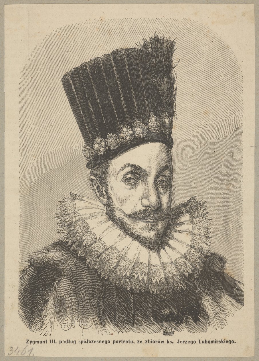 Sigismundo III Vasa (1566-1632), rei da Polónia e grão-duque da Lituânia entre 1587 e 1632 de Jan Matejko