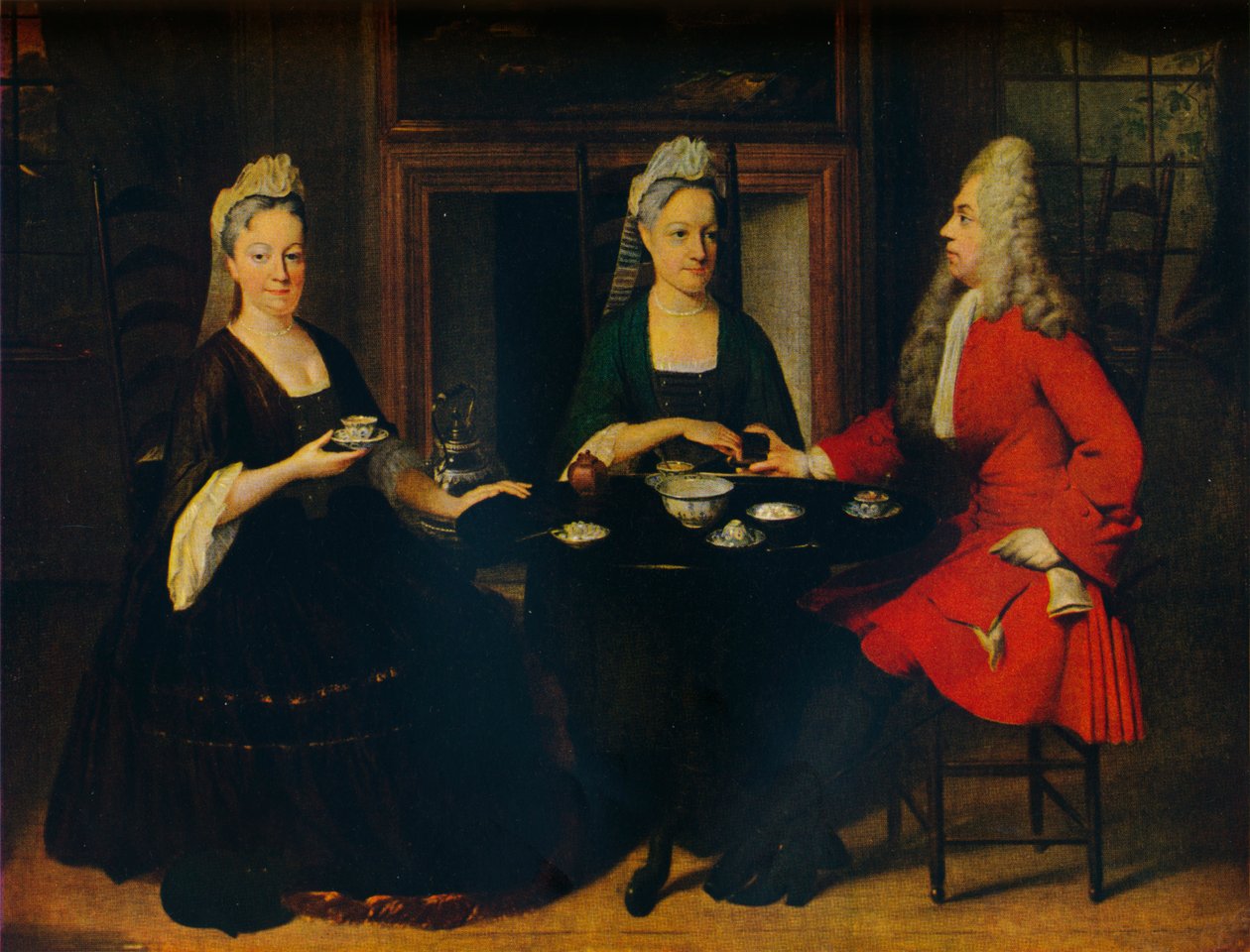 "Peça de Conversa", c1735 de Jan Maurits Quinkhard