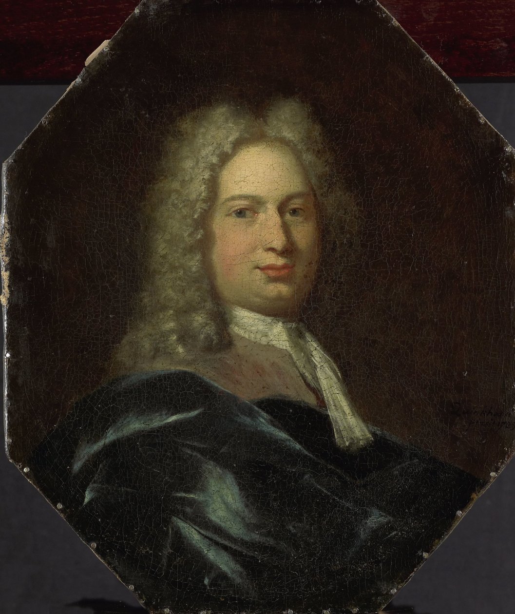 Retrato de Isaac Verburg, Reitor da Escola Latina em Amsterdã de Jan Maurits Quinkhard