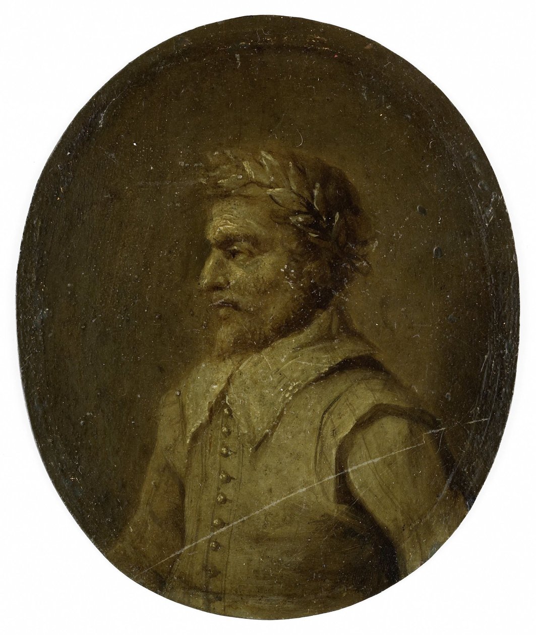 Retrato de Matheus de Casteleyn, Sacerdote e Retorista em Oudenaarde de Jan Maurits Quinkhard
