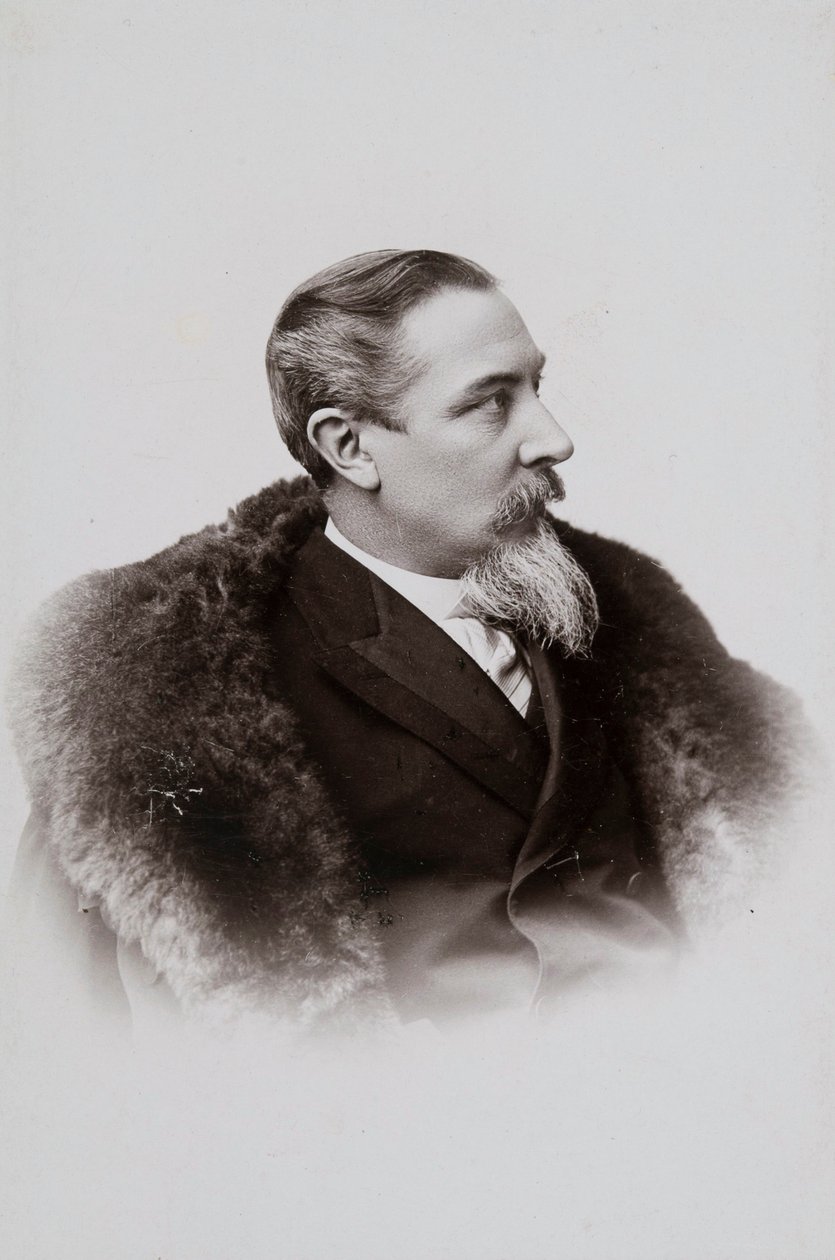 Retrato do pintor Henryk Siemiradzki 1843-1902, 1893. de Jan Mieczkowski