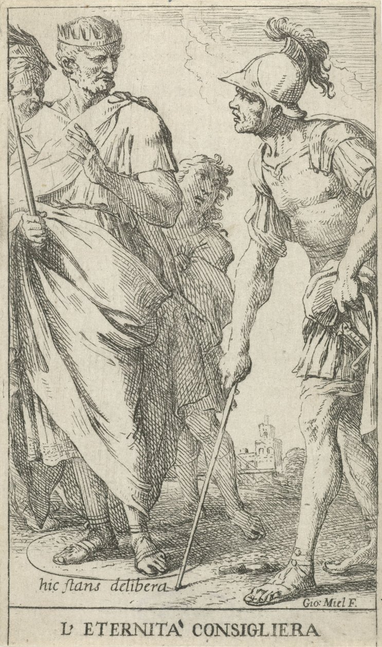 Popilius Laenas desenha um círculo
L