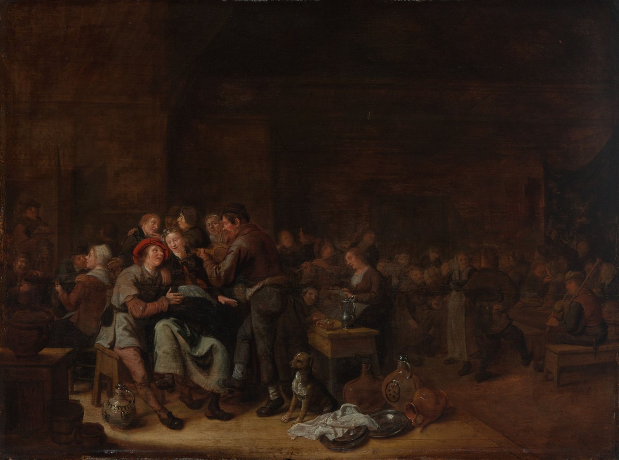 Casamento camponês de Jan Miense Molenaer
