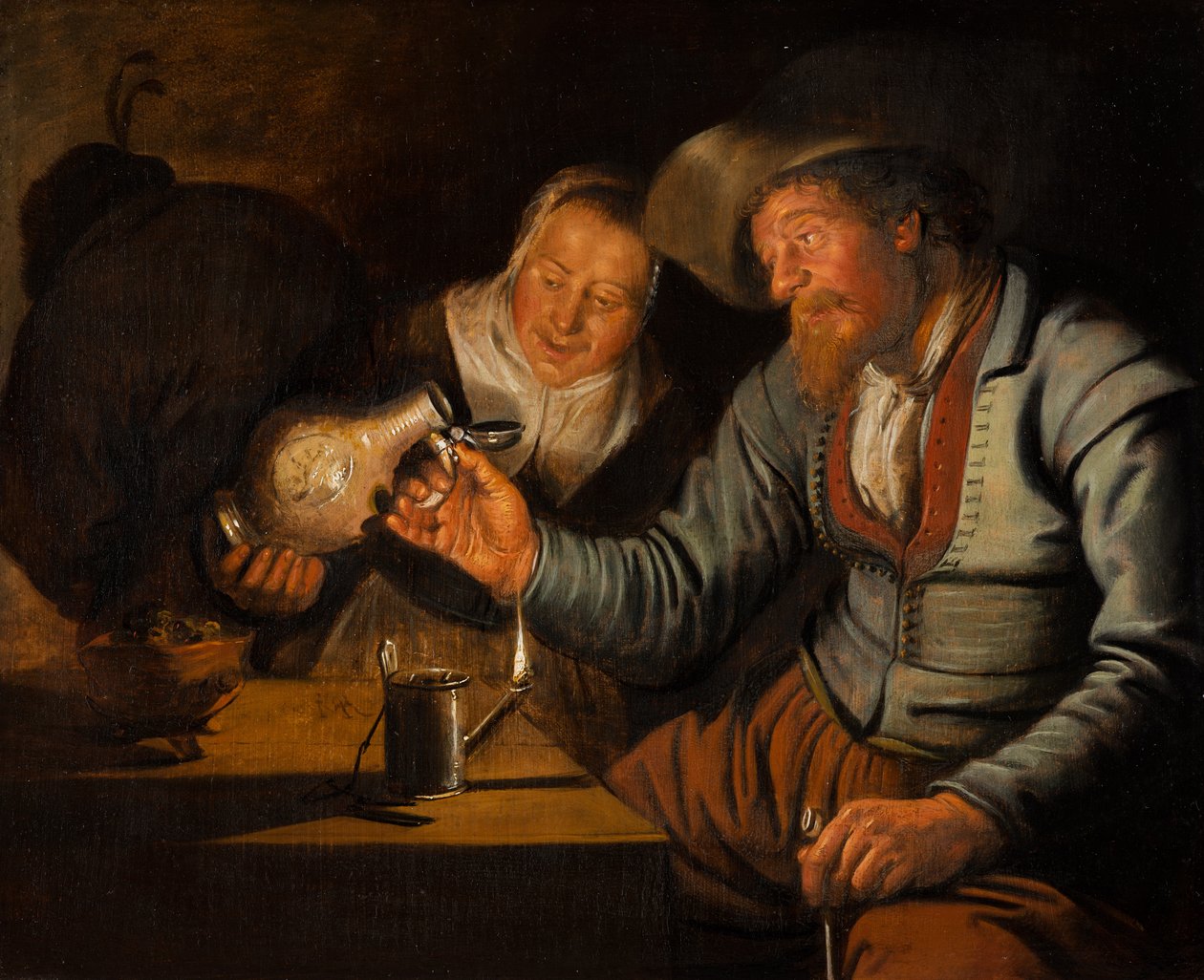 Os Cinco Sentidos: Vista, 1637 de Jan Miense Molenaer