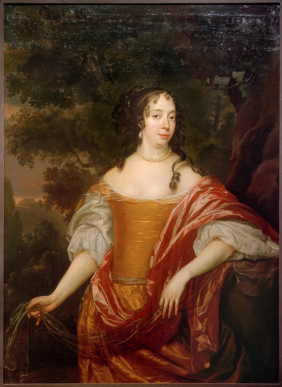 Albertine Agnes van Oranje-Nassau, princesa de Naussau-Dietz de Jan Mijtens