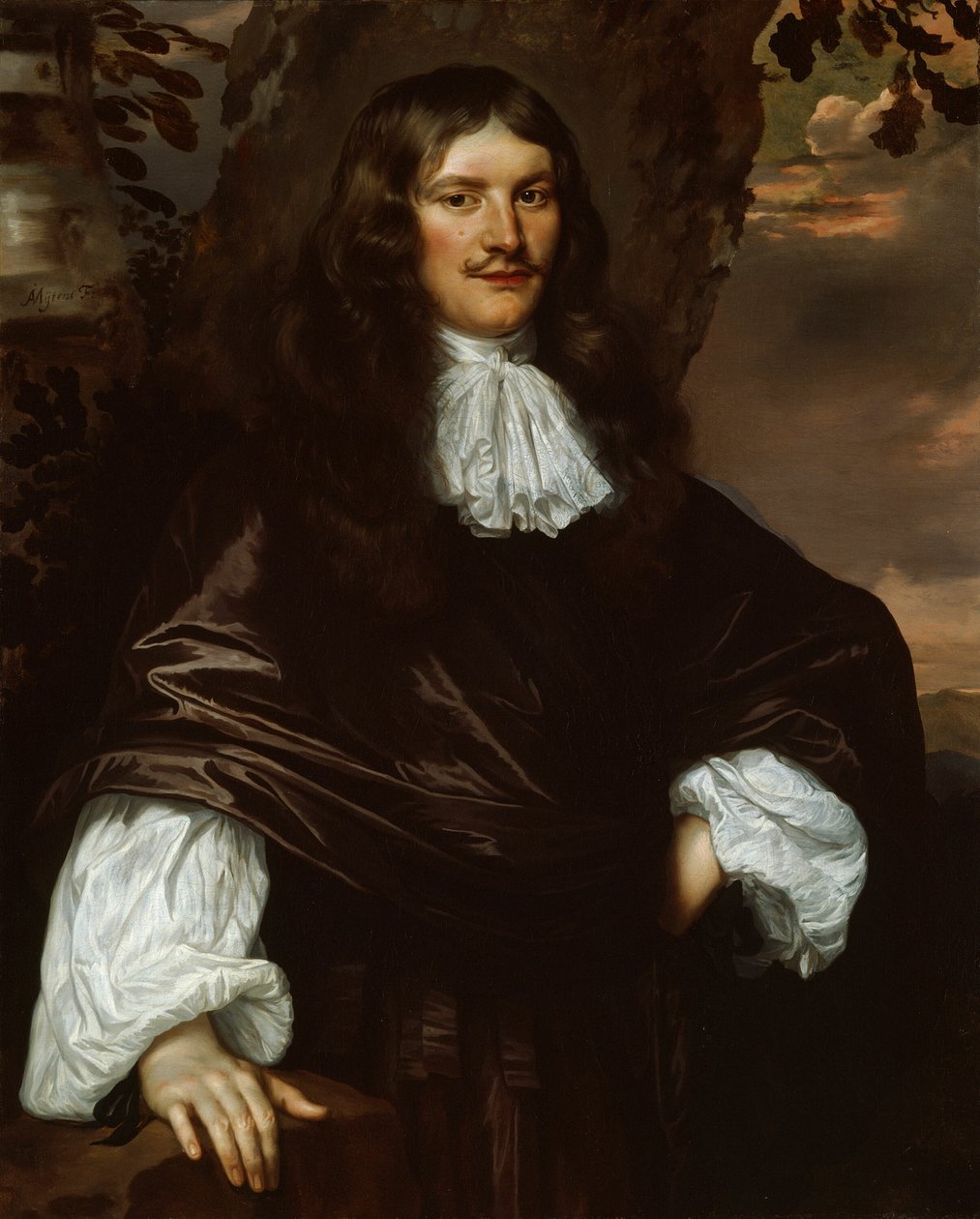 Retrato de um homem de Jan Mijtens