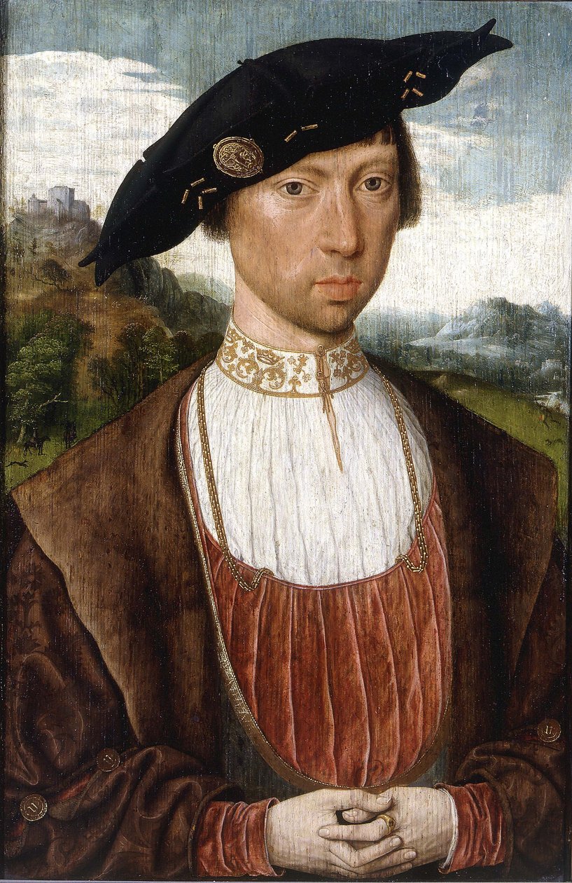 Retrato de Joost van Bronckhorst de Jan Mostaert