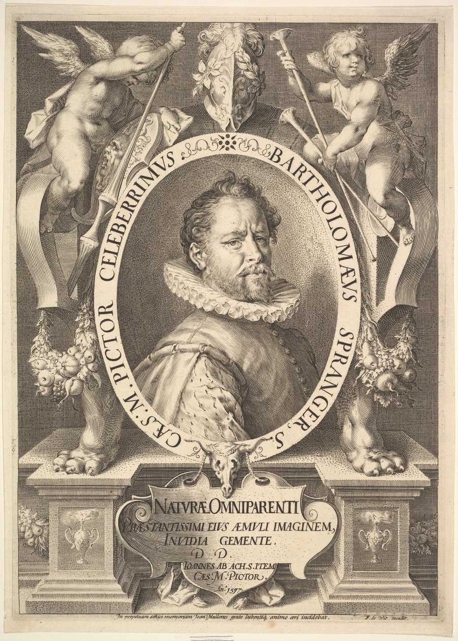 Bartolomeu Spranger, c. 1618 de Jan Muller