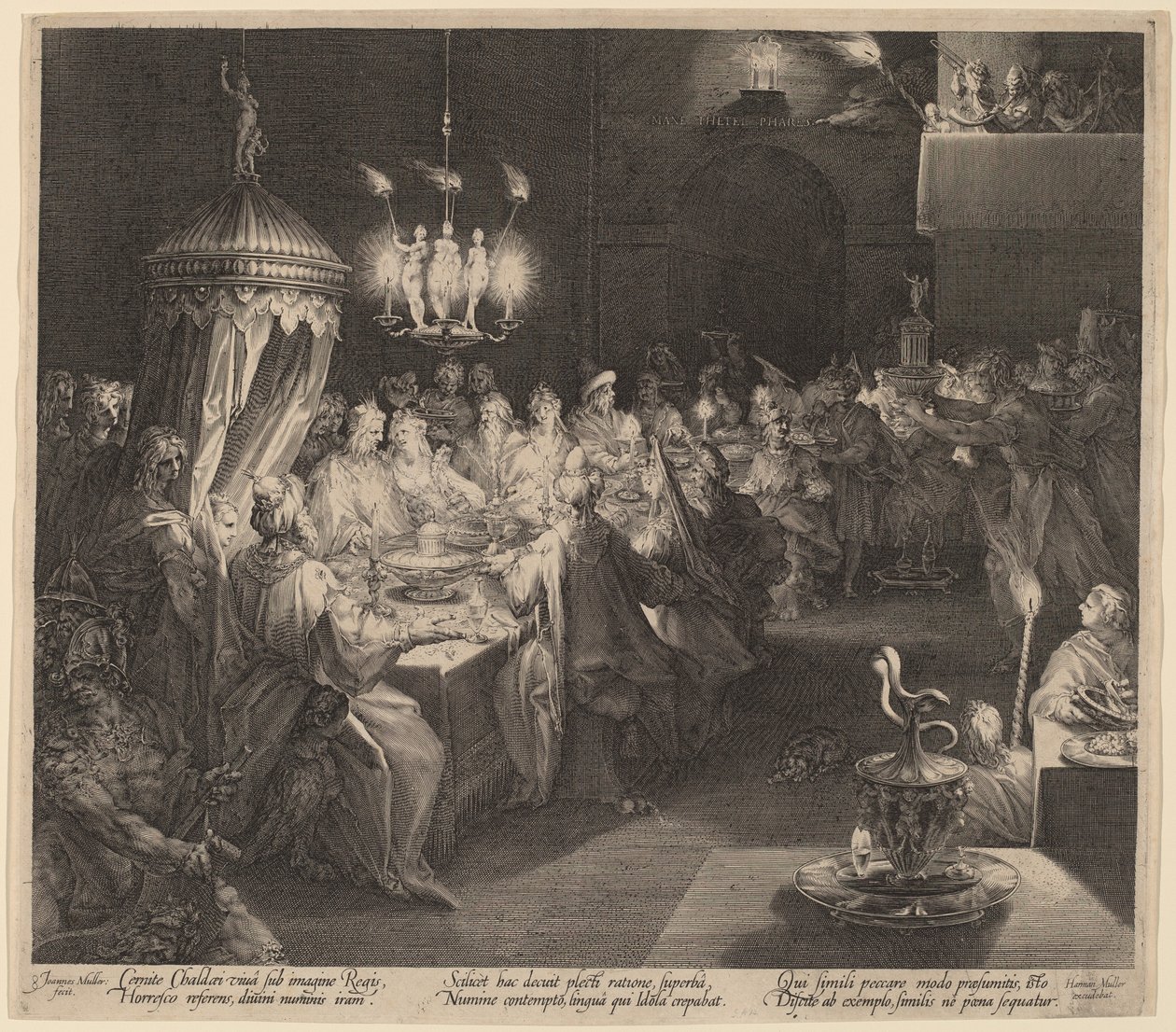 Festa de Belsazar de Jan Muller