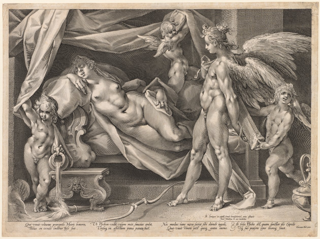 Cupido e Psique de Jan Muller