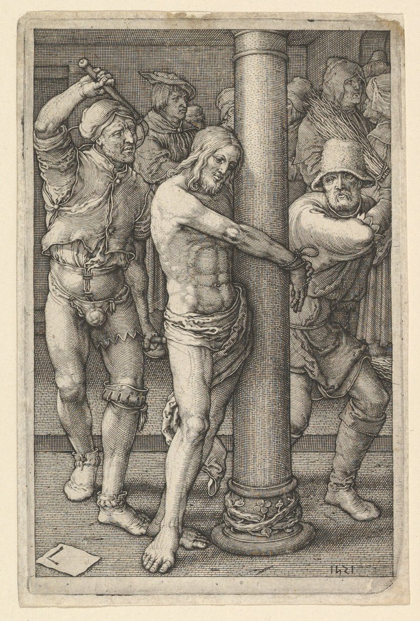 A cópia Flaggelation.n.d. de Jan Muller