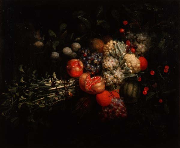 Natureza Morta com Frutas de Jan Pauwel the elder Gillemans