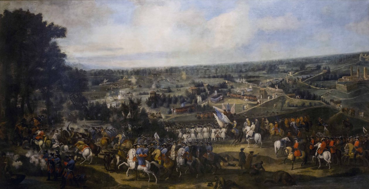 A batalha de Guastalla de Jan Peeter Verdussen