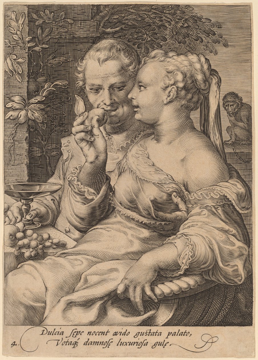 Gosto de Jan Pietersz Saenredam after Hendrik Goltzius