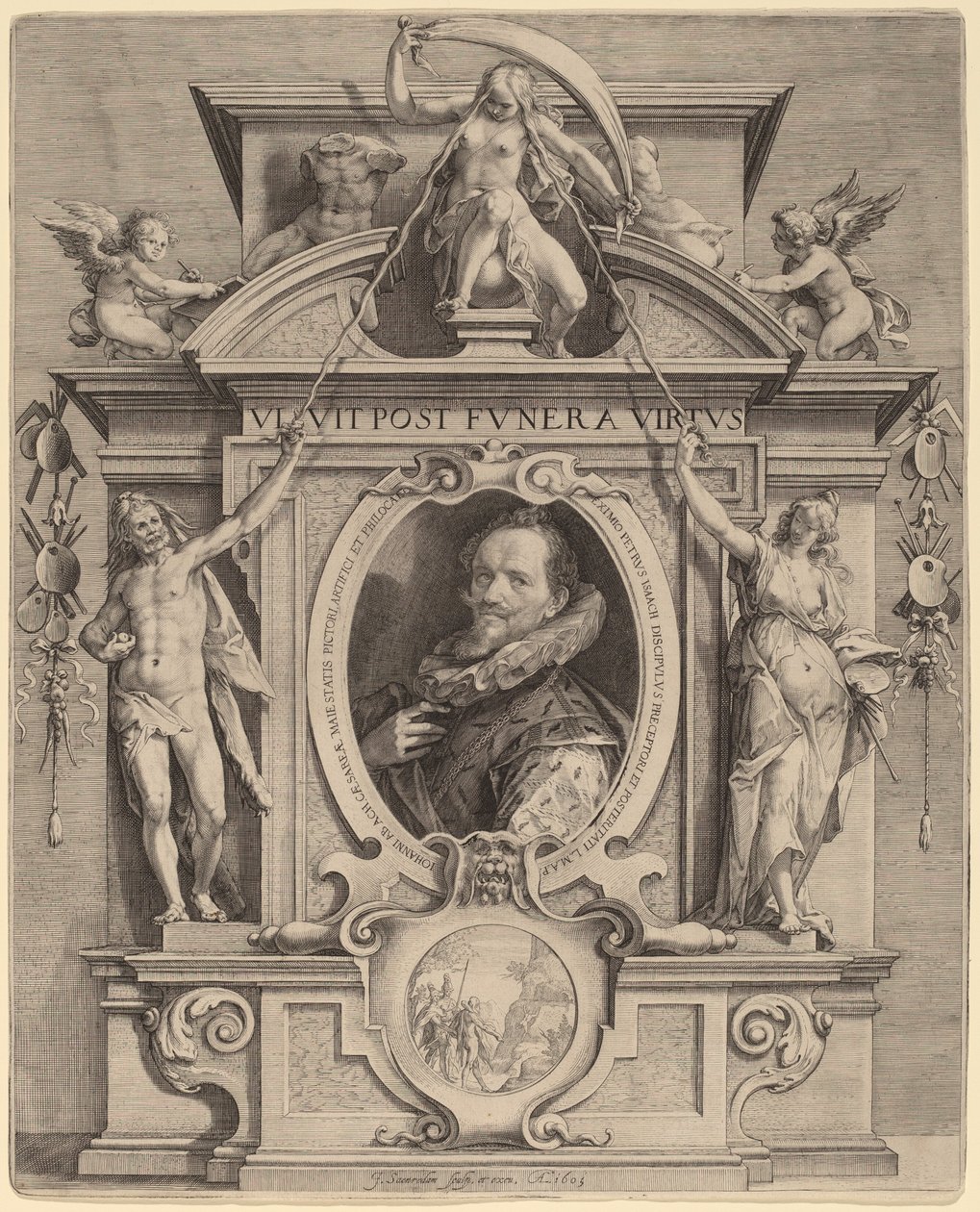Hans van Aachen de Jan Pietersz Saenredam after Pieter Isaacz