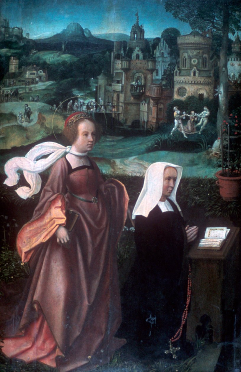São Godelieve, c1485-1529 de Jan Provoost