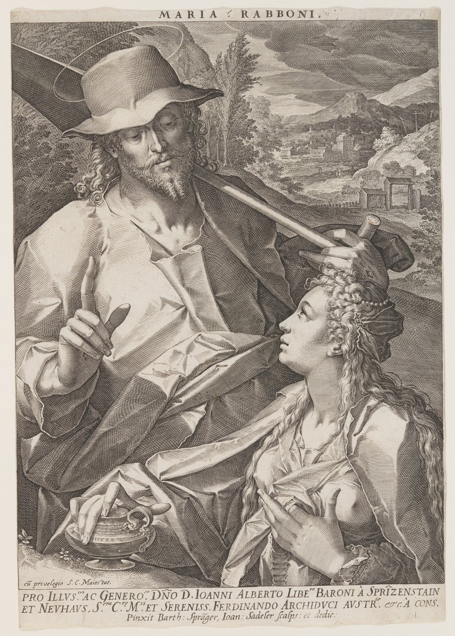 Noli Me Tangere de Jan Sadeler I