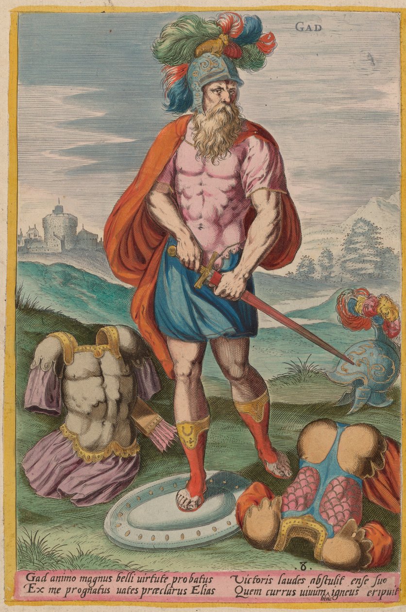 Gad de Jan Sadeler I after Crispen van den Broecke