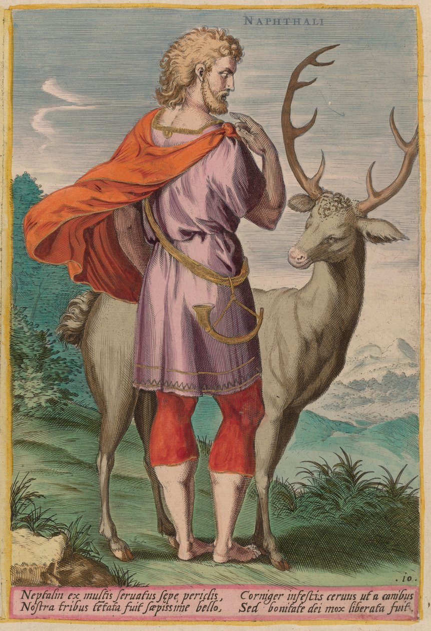 Naftali de Jan Sadeler I after Crispen van den Broecke