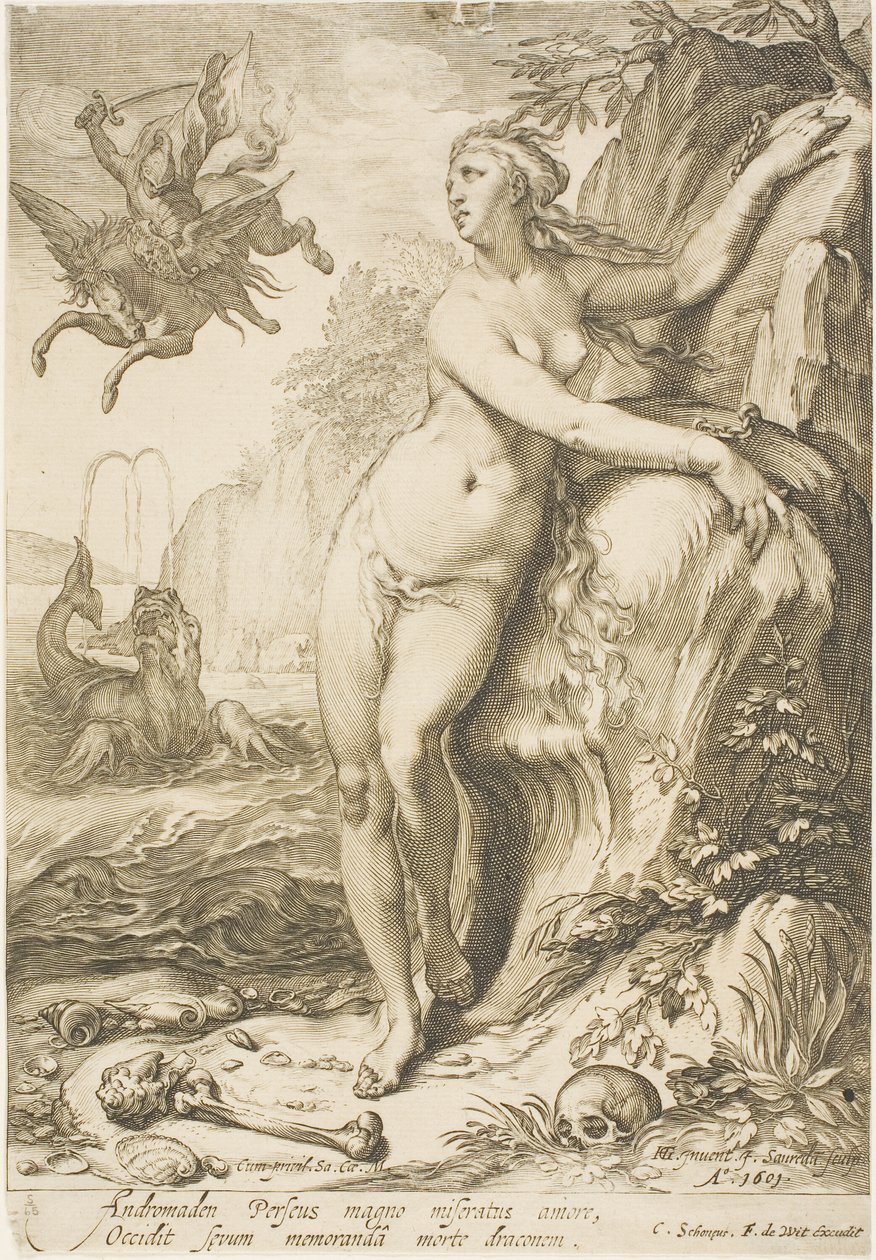 Andrômeda de Jan Saenredam
