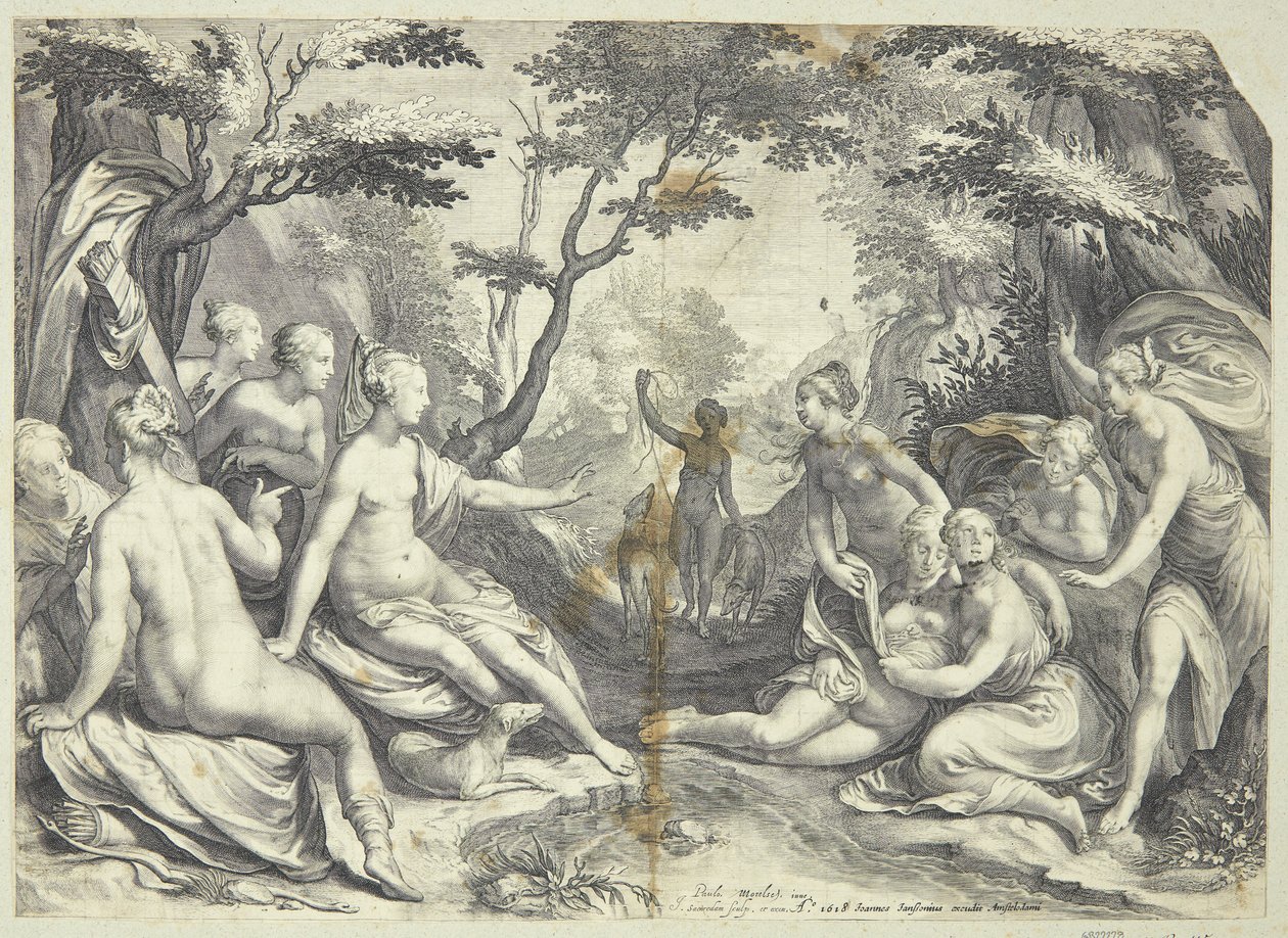 Diana e Callisto de Jan Saenredam