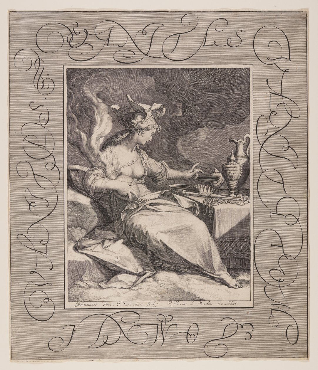 Vanitas Vanitatum et Omnia Vanitas de Jan Saenredam