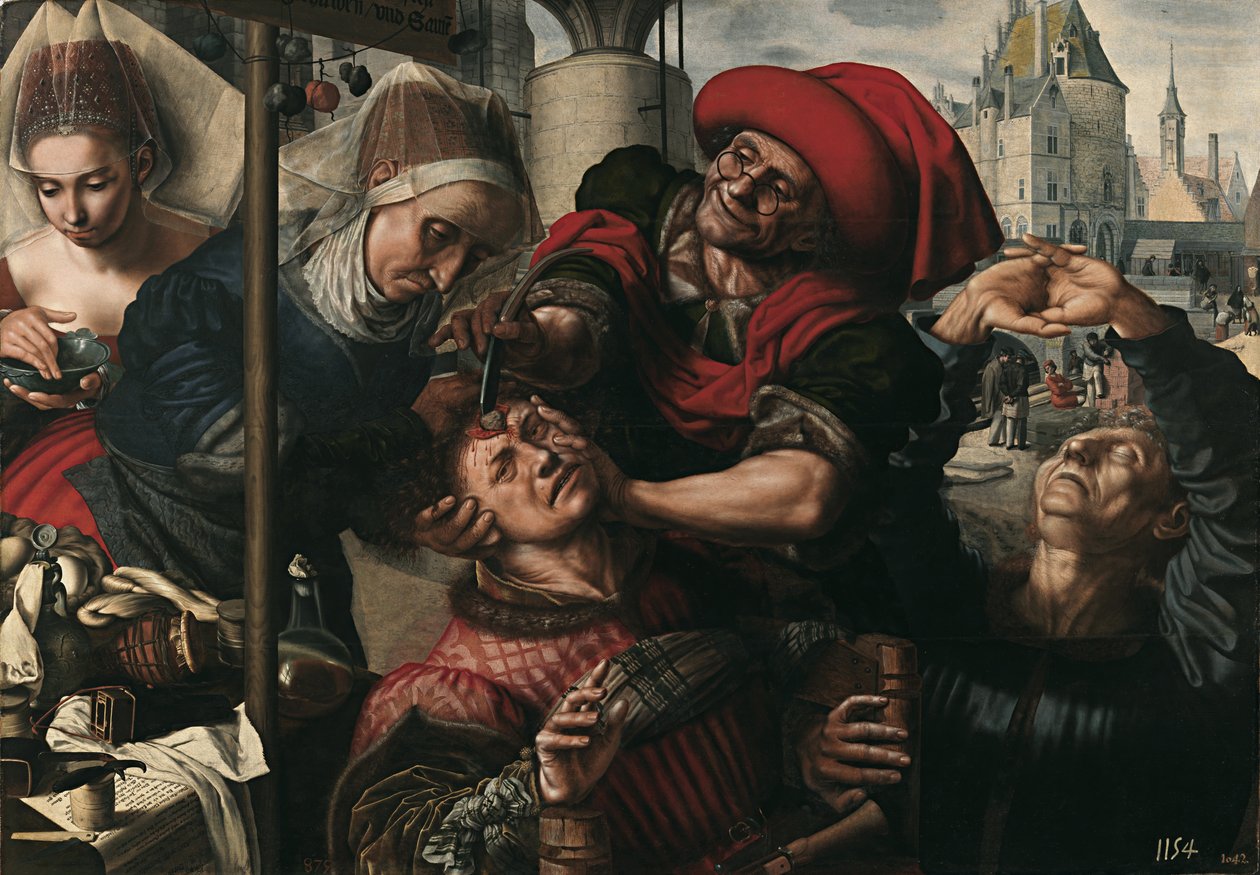Cirurgia, 1550-1555 de Jan Sanders Hemessen van